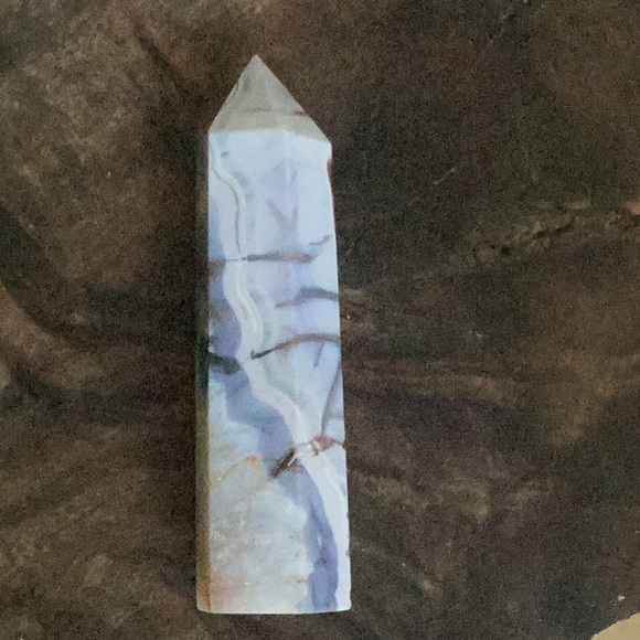 blue flower agate tower Other - blue flower agate tower